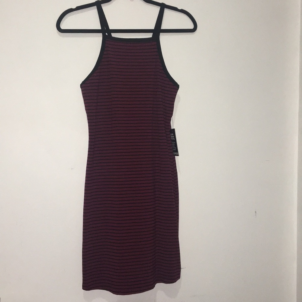 Express striped dress